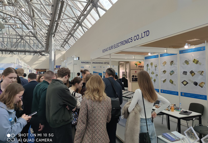 Rizhao Xuri Electronics Co., Ltd. Его продукция была представлена ​​на 19 -й международной фотоэлектрической лазерной выставке России.